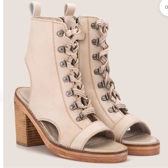 Vintage Foundry Odette Peep Toe Boot - Picture 1 of 6